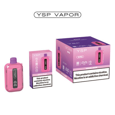 500mAh 15ml 10000 Puff Vape de type C boîte de recharge de vape avec écran