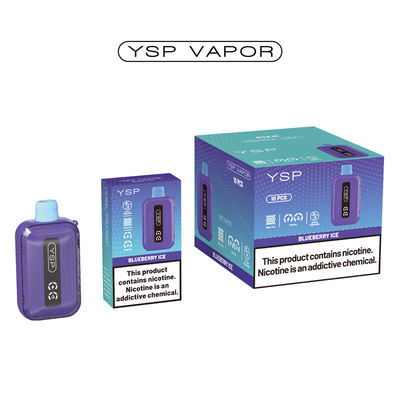 500mAh 15ml 10000 Puff Vape de type C boîte de recharge de vape avec écran