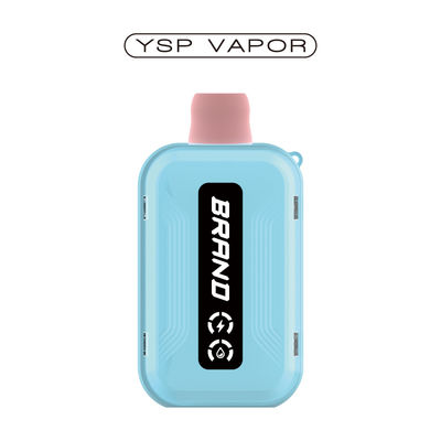 10000 bouffées 12 ml Cigarette à usage unique boîte E avec débit d'air réglable et batterie et écran intelligent liquide