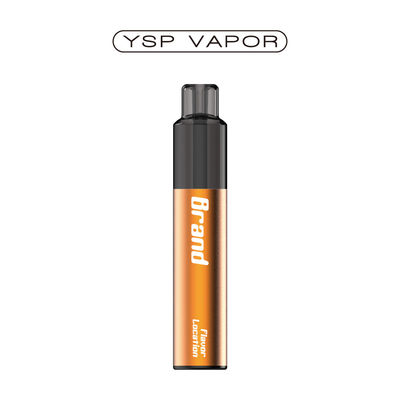 500 mAh de batterie poudre de vapotage rechargeable de type C Chargement 2 ml stylo vapotage rechargeable