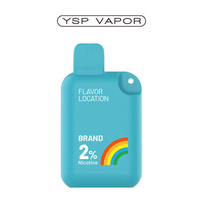 800 bouffées de stylo vaporisateur aromatisé 3 ml kit de capsule de vapotage rechargeable