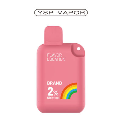 800 bouffées de stylo vaporisateur aromatisé 3 ml kit de capsule de vapotage rechargeable