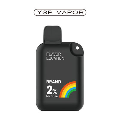 800 bouffées de stylo vaporisateur aromatisé 3 ml kit de capsule de vapotage rechargeable