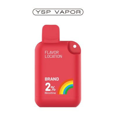 800 bouffées de stylo vaporisateur aromatisé 3 ml kit de capsule de vapotage rechargeable