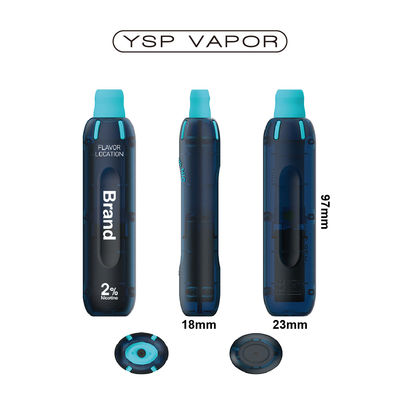 Le stylo Vape à bobine en maille est conforme à la norme TPD 2% de nicotine pour une saveur intense et des nuages - 600 bouffées Ultra-lissé, bouton de bouche en silicone, facile à utiliser, pas besoin de recharge