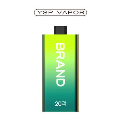 6000 bouffées sans nicotine Vapor jetable OEM ODM E Vaporiseur 10 ml