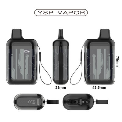 15000 Puffs AIO Appareil Vape Touch Enfant verrouillage E stylo vaporisateur