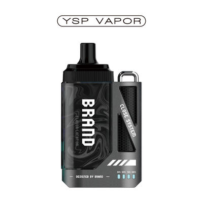 Cigarette électronique 6000 bouffées Système de capsule de vapotage 10 ml Système de capsule rechargeable