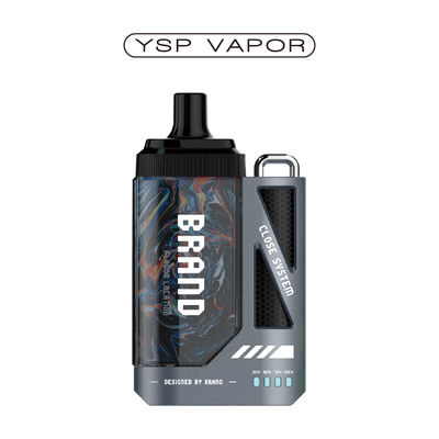 Cigarette électronique 6000 bouffées Système de capsule de vapotage 10 ml Système de capsule rechargeable