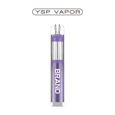 600 bouffées TPD Système de capsule de vapotage jetable 2 ml E capacité liquide Batterie 400 mAh