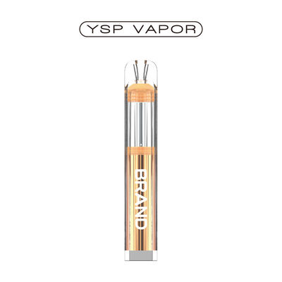600 bouffées TPD Système de capsule de vapotage jetable 2 ml E capacité liquide Batterie 400 mAh