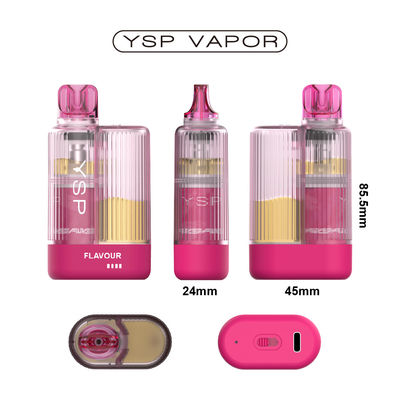 Les puffs de barres de cristal de 30K sont équipés d'une bobine en maille et d'un vapeur jetable de 650 mAh, de longue durée, de jus électronique visible, avec verrouillage pour enfants et flux d'air réglable.