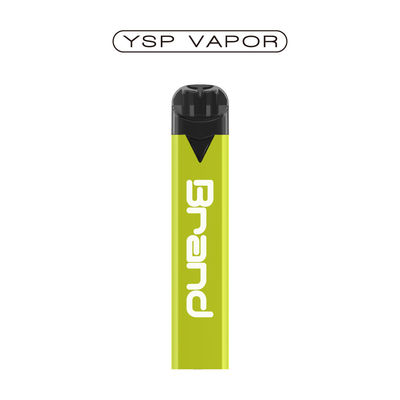 600 bouffées 2 ml Pod Conforme au TPD 580 mAh Dispositif à usage unique