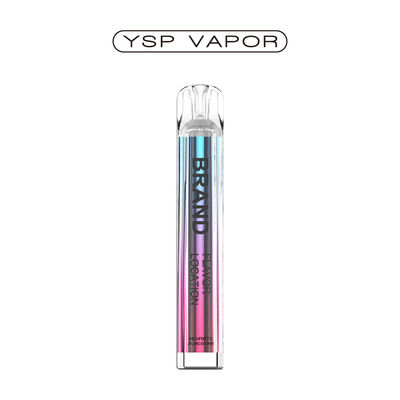 800 puffs 2 ml poudre de jus de fumée vapeur E cigarette vapeur 400mAh vaporisateur jetable