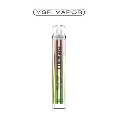800 puffs 2 ml poudre de jus de fumée vapeur E cigarette vapeur 400mAh vaporisateur jetable
