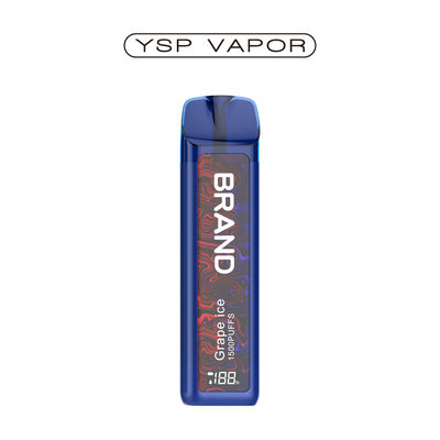 Pré-remplis 12000 bouffées Vapor à usage unique à 2% de nicotine Vapor à usage unique