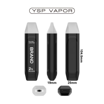 3 ml Vape Pen jetable 800 bouffées Pré-remplies Batterie non rechargeable jetable