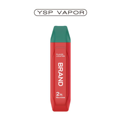 3 ml Vape Pen jetable 800 bouffées Pré-remplies Batterie non rechargeable jetable