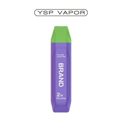 3 ml Vape Pen jetable 800 bouffées Pré-remplies Batterie non rechargeable jetable