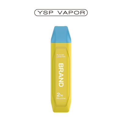 3 ml Vape Pen jetable 800 bouffées Pré-remplies Batterie non rechargeable jetable