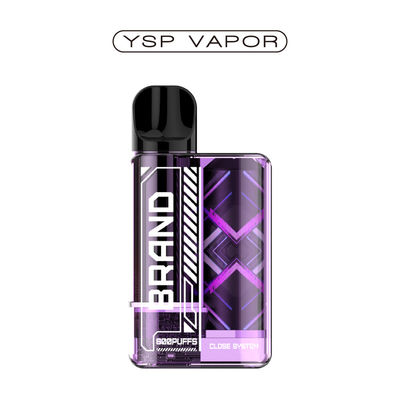 OEM 3ML Vape Pod System 800 Puffs Smart Vape Pen, sans nicotine, qui est équipé d'un stylo de vapotage