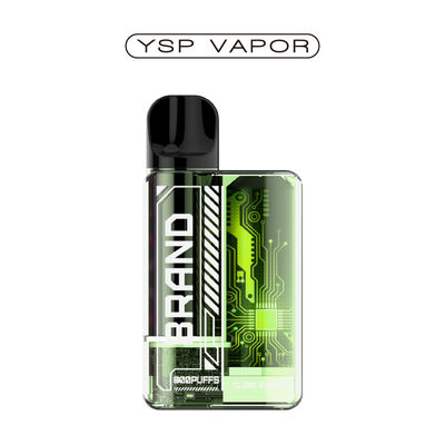 OEM 3ML Vape Pod System 800 Puffs Smart Vape Pen, sans nicotine, qui est équipé d'un stylo de vapotage