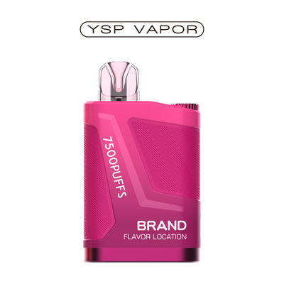 16000 bouffées de vapotage jetable 2% stylo de vapotage de nicotine rechargeable