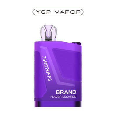 16000 bouffées de vapotage jetable 2% stylo de vapotage de nicotine rechargeable