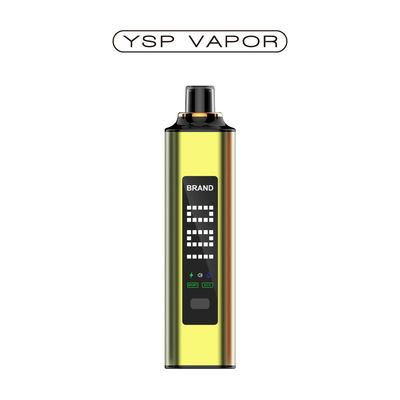 30000 Grandes bouffées Shisha Vape E-crochet Vaporizer DT Vape Écran haut-parleur mode POWER