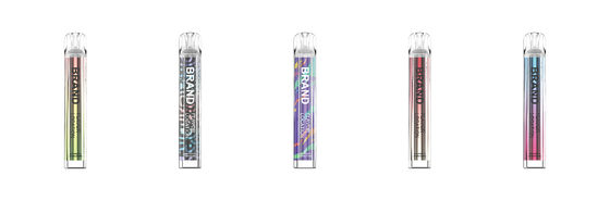 600 bouffées 2 ml liquide cristallin électrolytique batterie de cigarette électronique 400 mAh TPD jetable