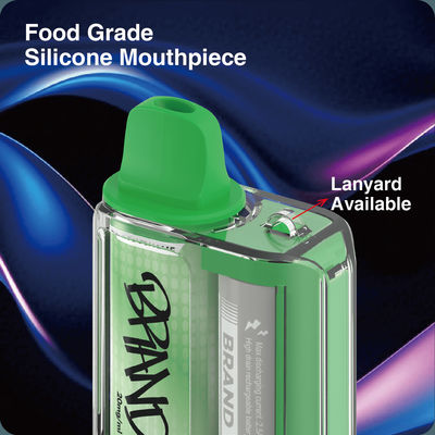 600 puffs 2ml TPD Système de capsule prérempli Batterie amovible et vapotage conforme à l'UE Recyclage convivial et écologique