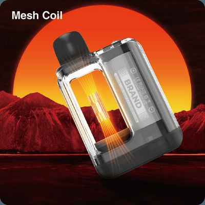 600 puffs 2ml TPD Système de capsule prérempli Batterie amovible et vapotage conforme à l'UE Recyclage convivial et écologique