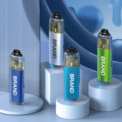 6 ml de barres de vapotage jetables remplies à nouveau 10 fois les dispositifs rechargeables
