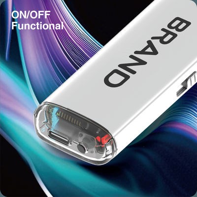 6 ml de barres de vapotage jetables remplies à nouveau 10 fois les dispositifs rechargeables